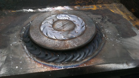 Reinforcing Boss Jockey Wheel Topside Complete                    